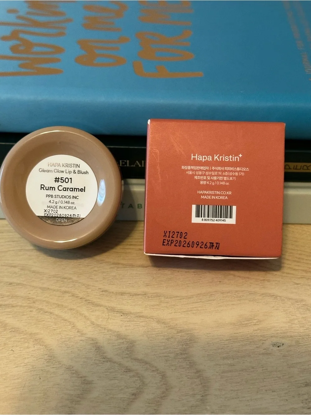 Hapa Kristin Gleam Glow Rum Caramel Cream Blush - Cheek & Lip Tint